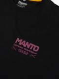MANTO t-shirt KICKER czarny
