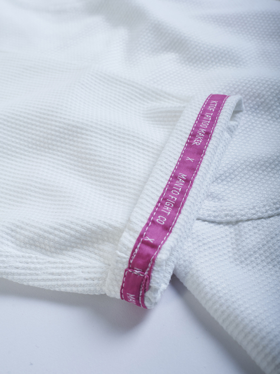 MANTO x KTOF "BALACLAVA"  BJJ Gi białe