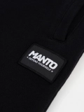 MANTO spodnie dresowe LABEL 25 czarne