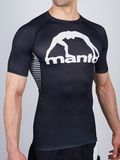 MANTO rashguard LOGO czarno-biały