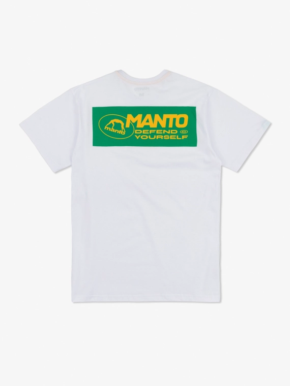 MANTO t-shirt BLOCK 24 biały