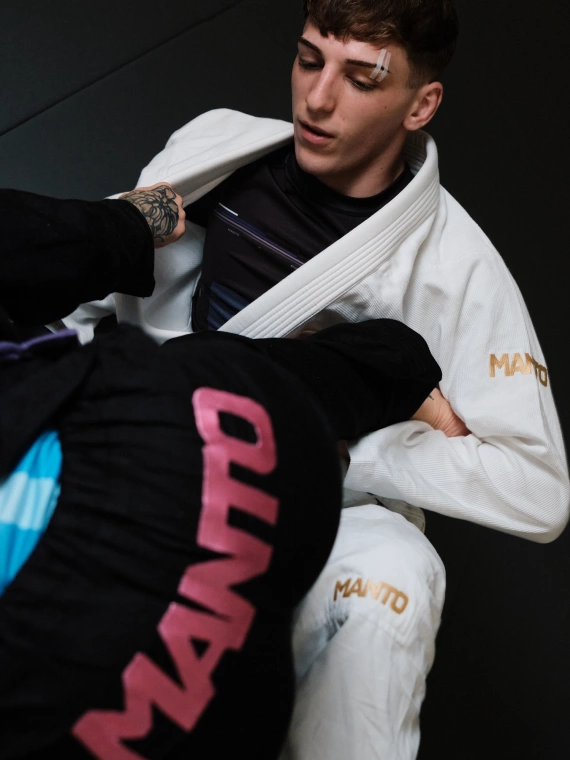 MANTO "RISE 2.0" BJJ GI białe 