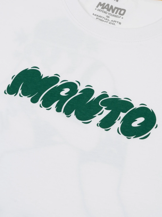 MANTO t-shirt LUTEK WRESTLER biały
