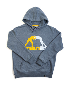 MANTO bluza z kapturem LOGO 2.0 melanż