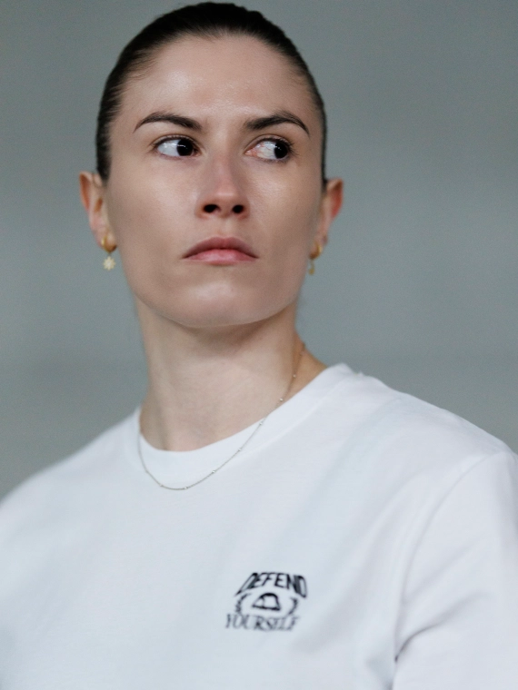 MANTO t-shirt DEFEND 25 biały