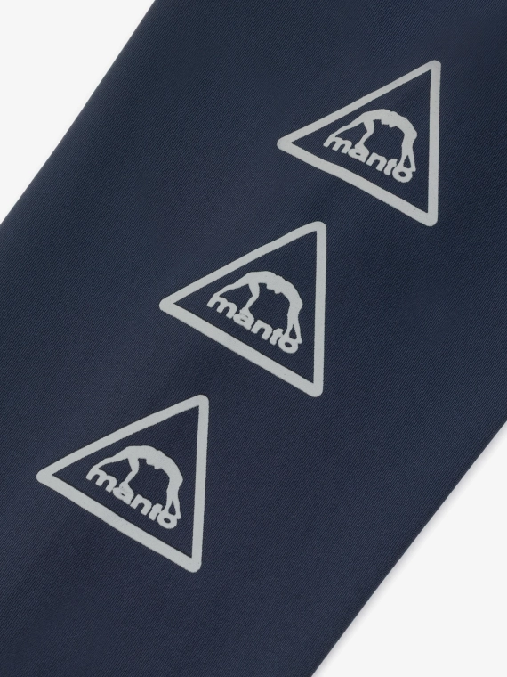 MANTO techniczny longsleeve LOGOTYPE granatowy