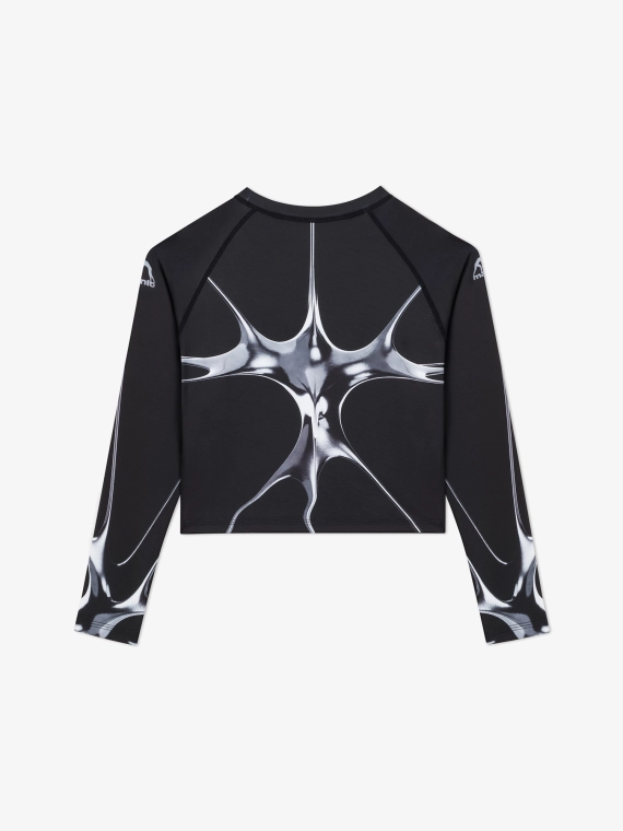 MANTO rashguard CHROME czarny
