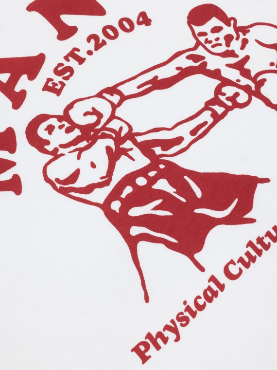 MANTO t-shirt BOXEO biały