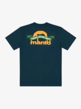 MANTO t-shirt RIBBON granatowy