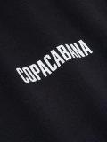 MANTO bluza z kapturem COPACABANA OVERSIZE czarna