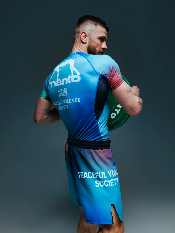 MANTO rashguard SOCIETY gradient