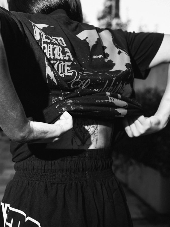 MANTO t-shirt RESOLVE czarny