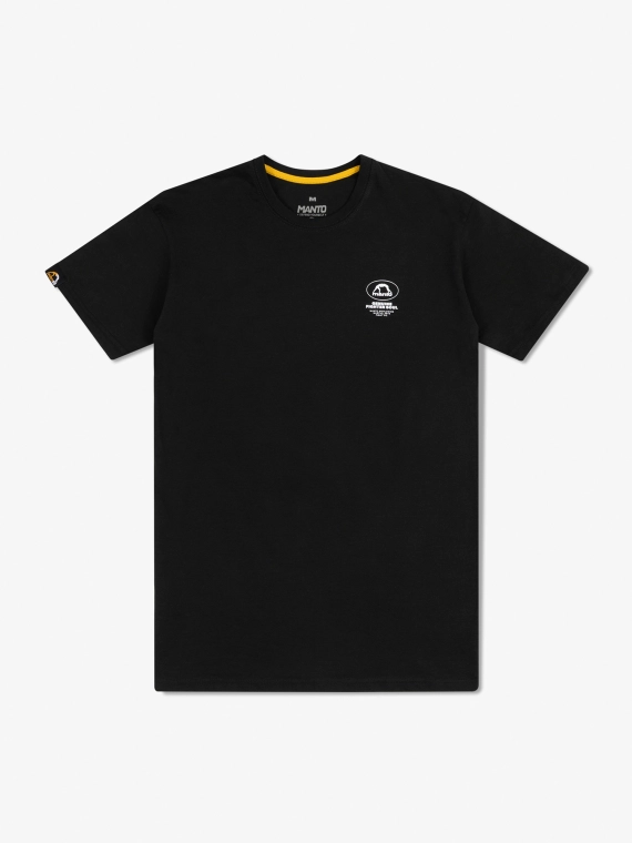 MANTO t-shirt FIGHTER SOUL czarny onyks