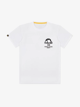 MANTO t-shirt SOCIETY biały