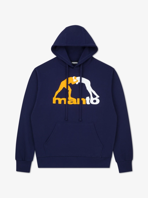 MANTO bluza z kapturem LOGO 25 granatowa