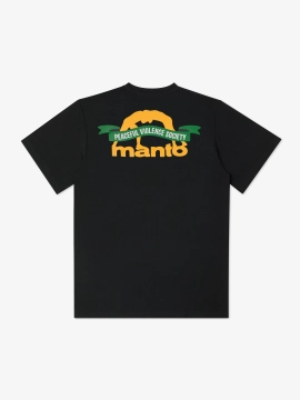 MANTO t-shirt RIBBON czarny