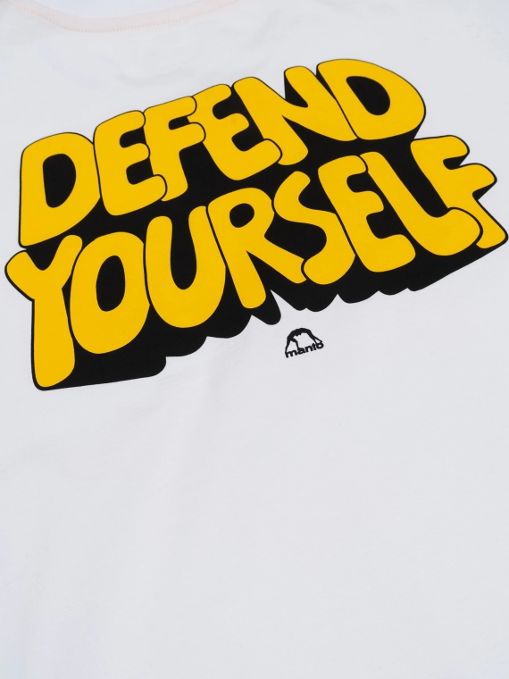 MANTO t-shirt THICKO OVERSIZE biały
