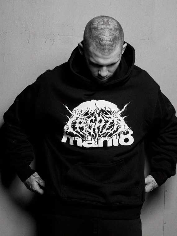 MANTO bluza z kapturem TREASURE ZONE OVERSIZE