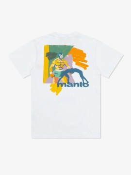 MANTO t-shirt LUCHADOR biały