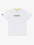 MANTO t-shirt DRIP biały