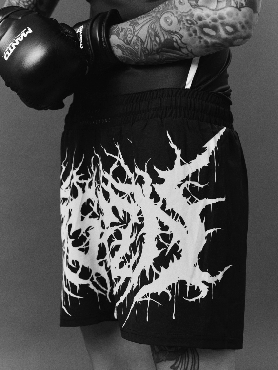 MANTO spodenki TREASURE ZONE czarne