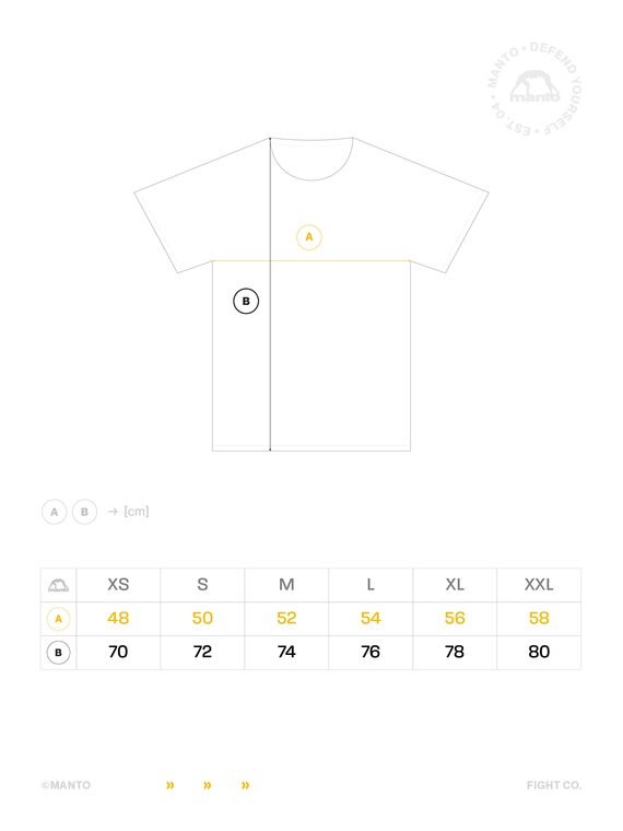 MANTO t-shirt LOGO czarny