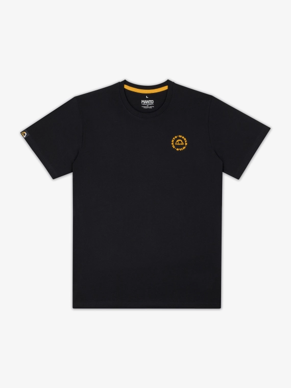 MANTO t-shirt WORLDWILD czarny