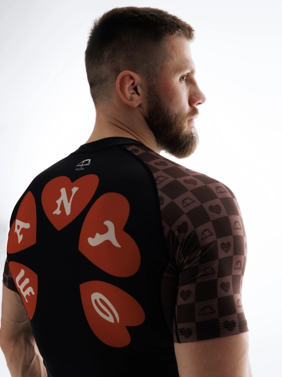 MANTO rashguard TUFF LUV czarny