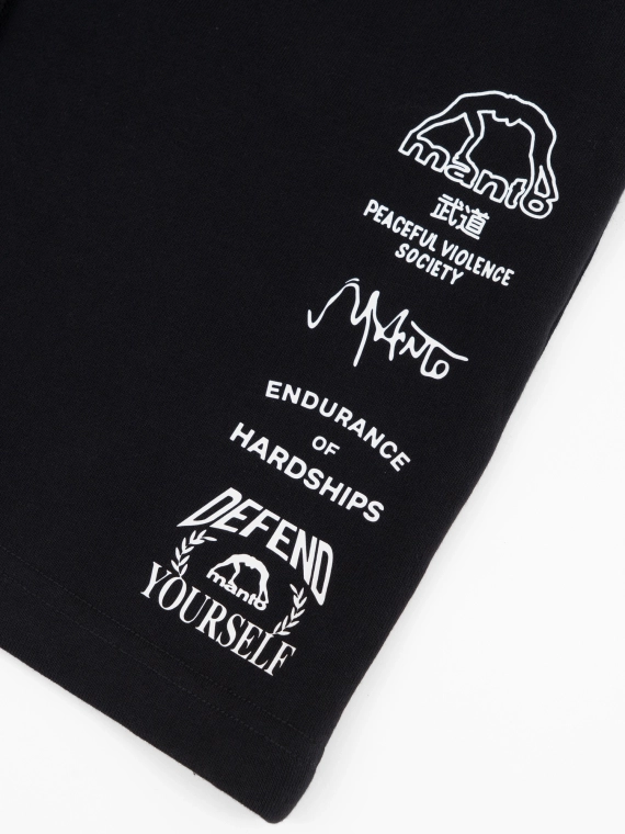 MANTO spodenki MULTI czarne