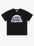 MANTO t-shirt TREASURE ZONE OVERSIZE czarny