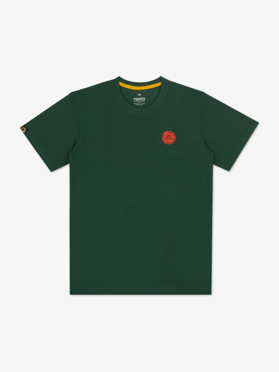 MANTO t-shirt STAMP 25 sosnowa zieleń