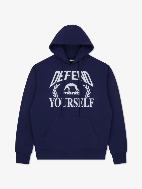 MANTO bluza z kapturem DEFEND granatowa