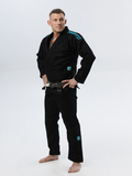 MANTO "X5" BJJ Gi czarno - turkusowe