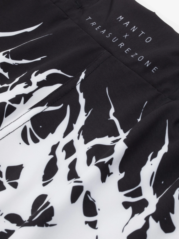 MANTO spodenki TREASURE ZONE czarne
