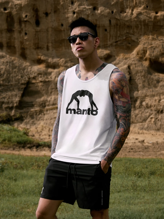 MANTO tank top VIBE 25 biały