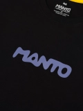 MANTO t-shirt TRACE czarny