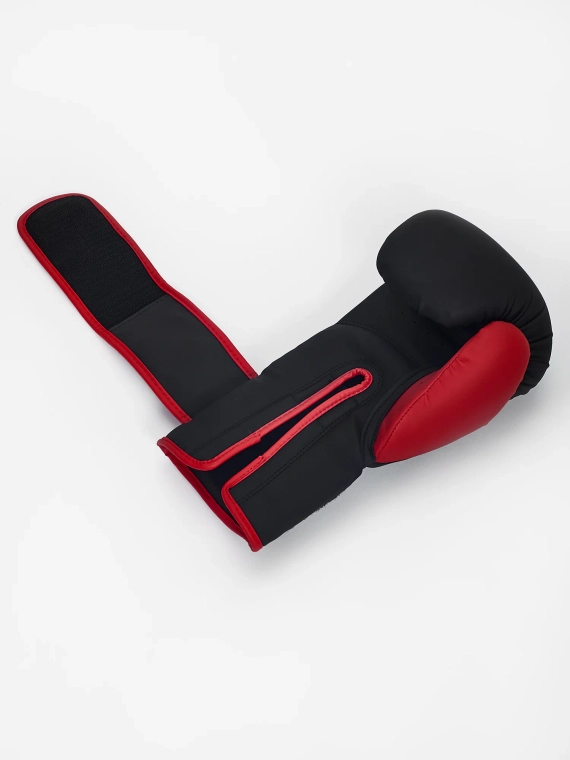 MANTO rękawice bokserskie ESSENTIAL czarno-czerwone
