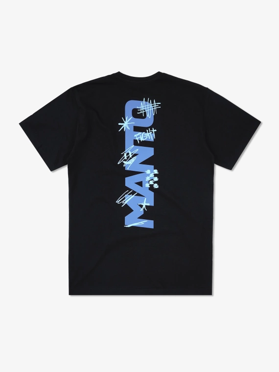 MANTO t-shirt VERTICAL czarny