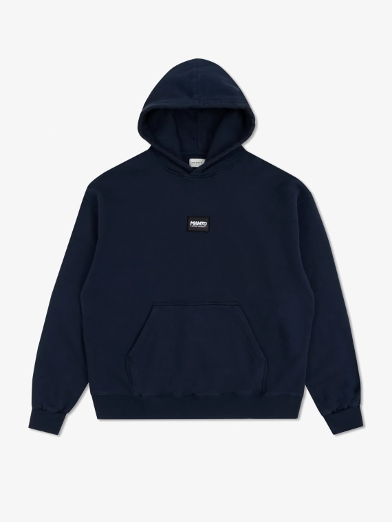 MANTO bluza z kapturem LABEL 25 OVERSIZE granatowa