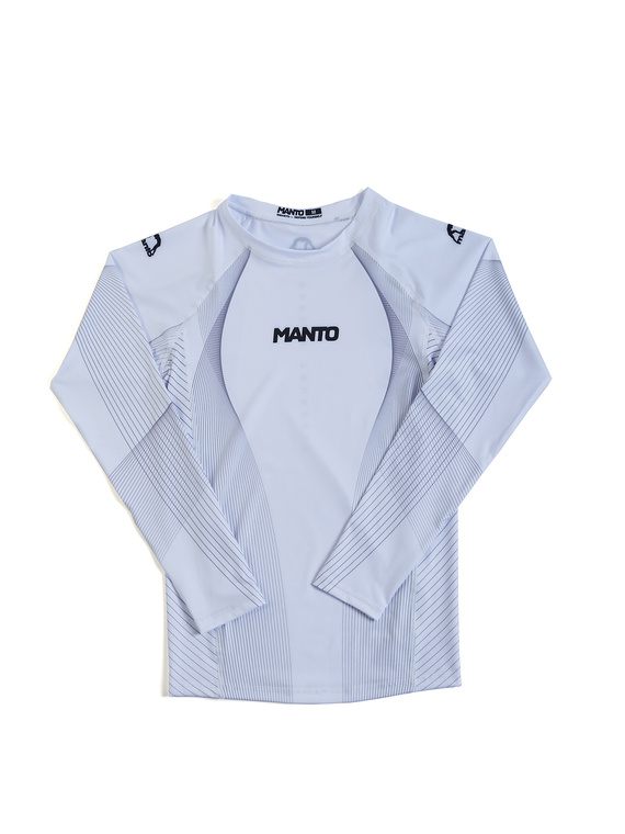 MANTO long sleeve rashguard FLOW biały