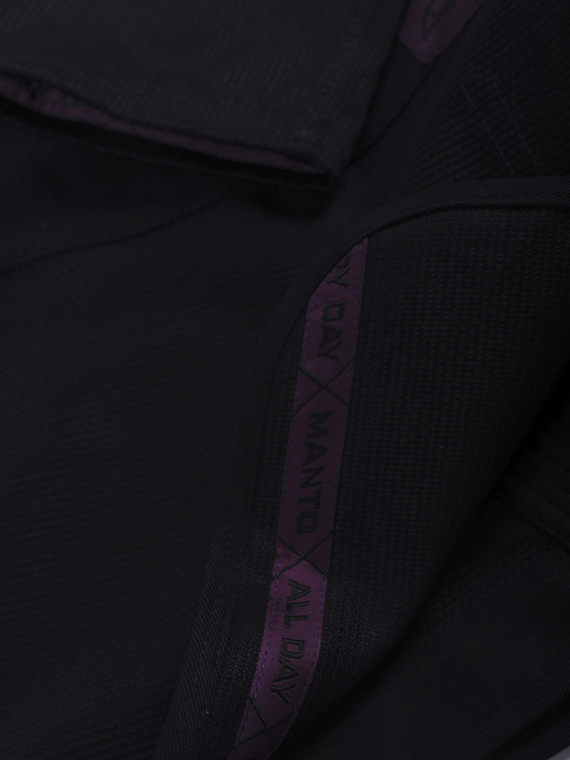 MANTO "X5" BJJ Gi czarno - purpurowe