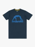 MANTO t-shirt VIBE 25 granatowo-niebieski