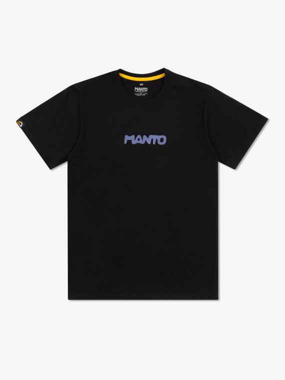 MANTO t-shirt TRACE czarny