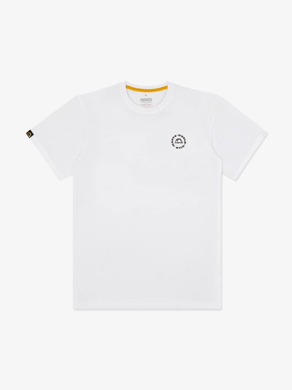 MANTO t-shirt WORLDWILD biały