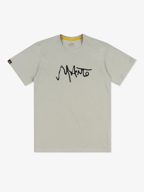 MANTO t-shirt INK jasnoszary