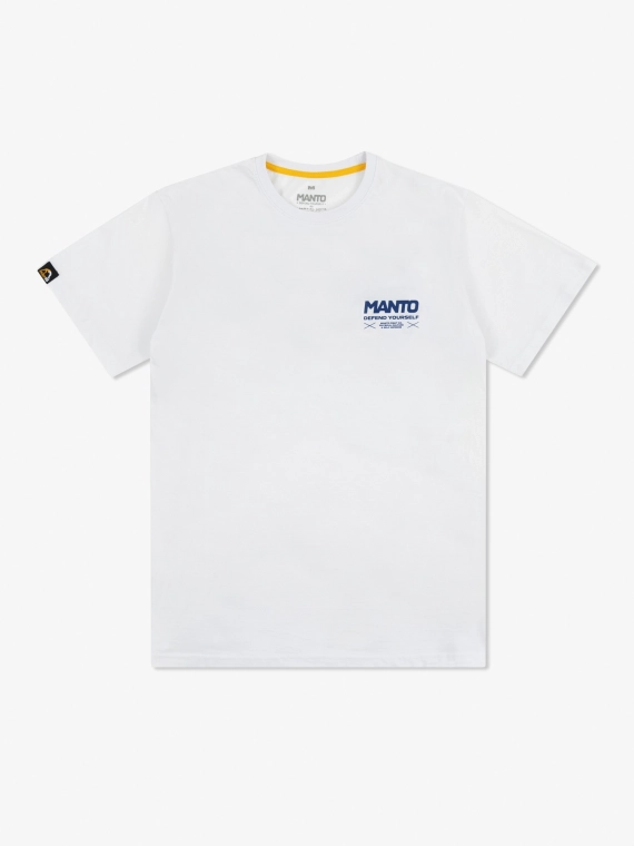MANTO t-shirt KICKER biały