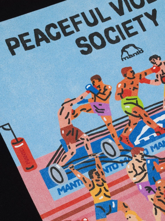 MANTO bluza z kapturem GYM 3.0 czarna