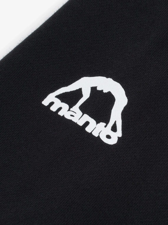 MANTO bluza z kapturem COPACABANA OVERSIZE czarna