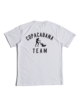 MANTO t-shirt BODY BY COPACABANA biały