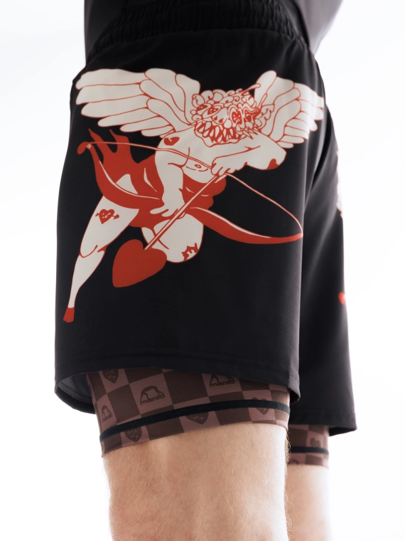 MANTO spodenki TUFF LUV czarne